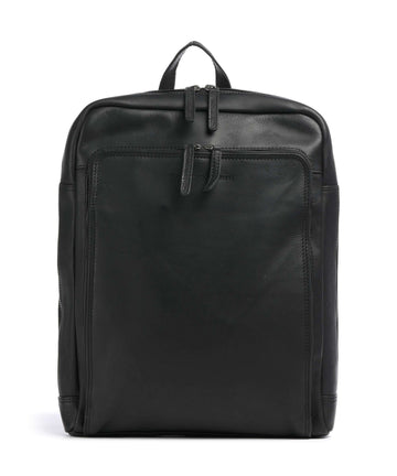 The Chesterfield Brand Cow Wax Pull Up Jasper Ryggsäck black