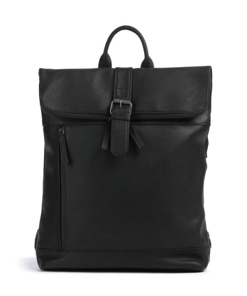 The Chesterfield Brand Cow Wax Pull Up Larsson Ryggsäck black