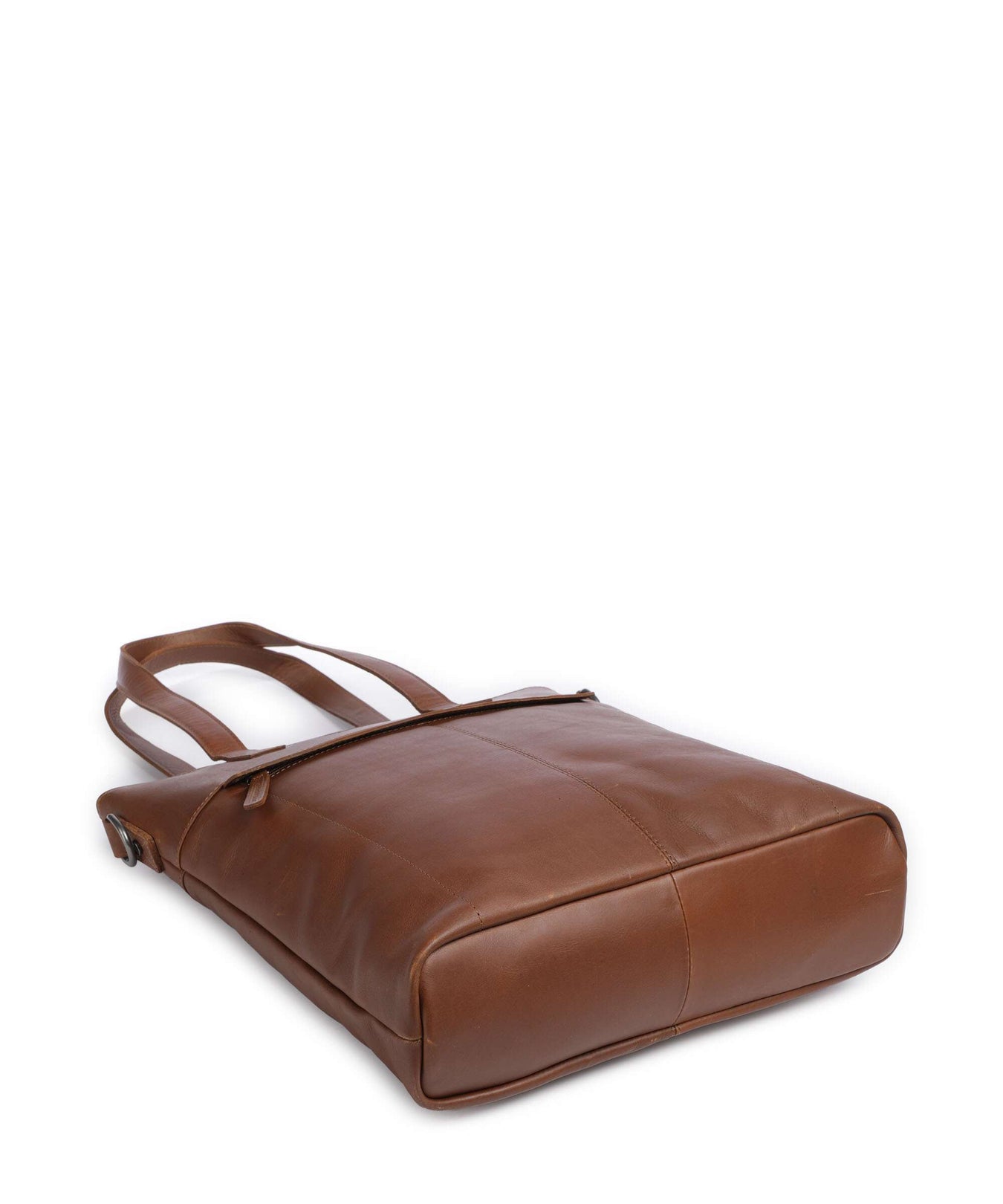 The Chesterfield Brand Cow Wax Pull Up Nunavik Tote bag cognac