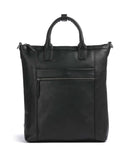 The Chesterfield Brand Cow Wax Pull Up Luisa Ryggsäck väska black