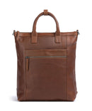 The Chesterfield Brand Cow Wax Pull Up Luisa Ryggsäck väska cognac