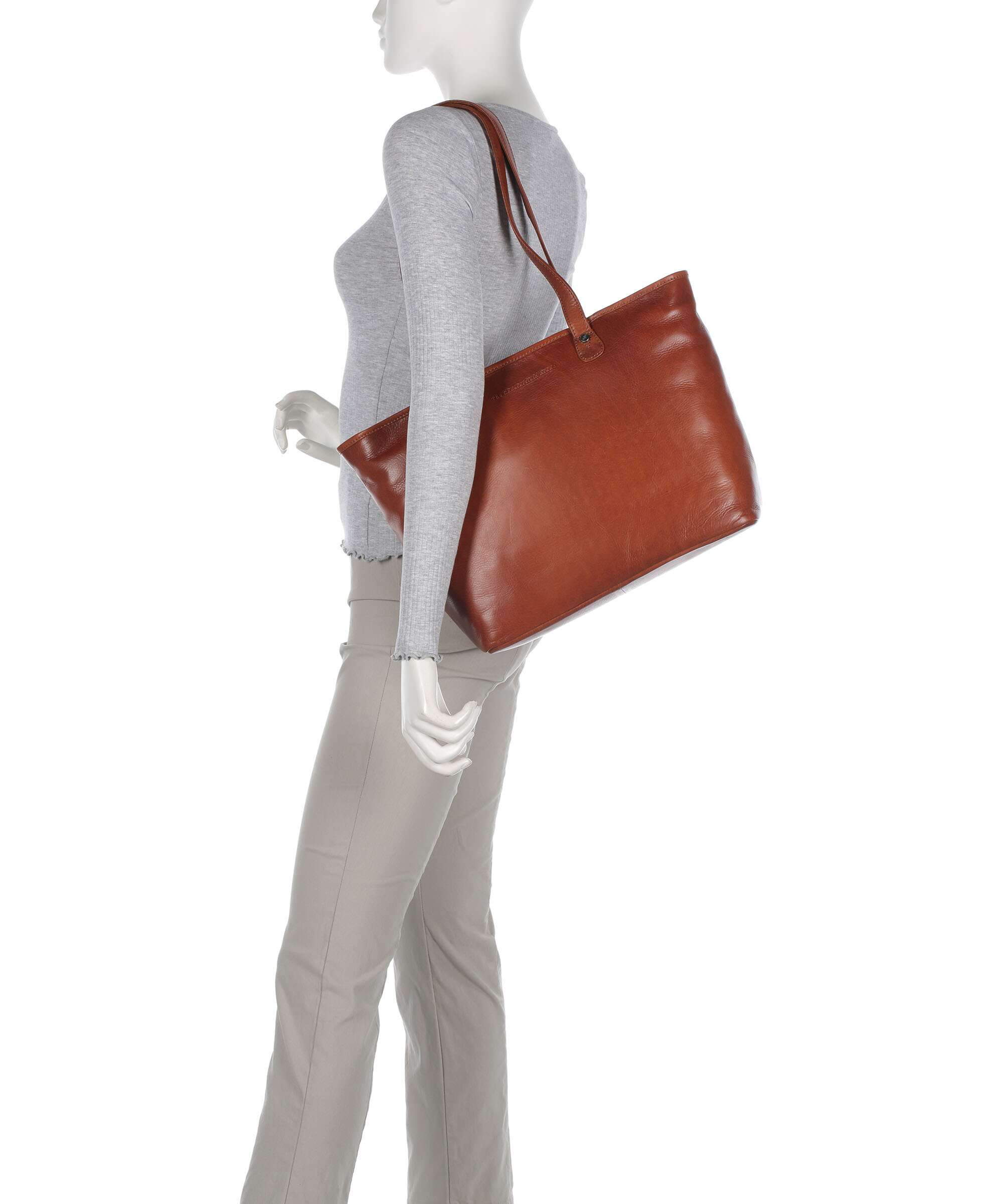 The Chesterfield Brand Novum Astano Tote bag cognac