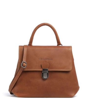The Chesterfield Brand Wax Pull Up Cow Angera Handväskor cognac