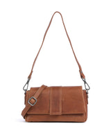 The Chesterfield Brand Wax Pull Up Cow Clifden Axelremsväska cognac
