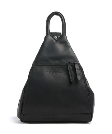 The Chesterfield Brand Wax Pull Up Cow Howard Ryggsäck black