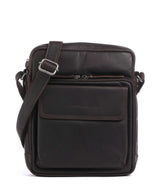 The Chesterfield Brand Wax Pull Up Cow Montira Crossover väska brown