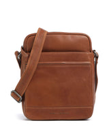 The Chesterfield Brand Wax Pull Up Cow Anzora Crossover väska cognac