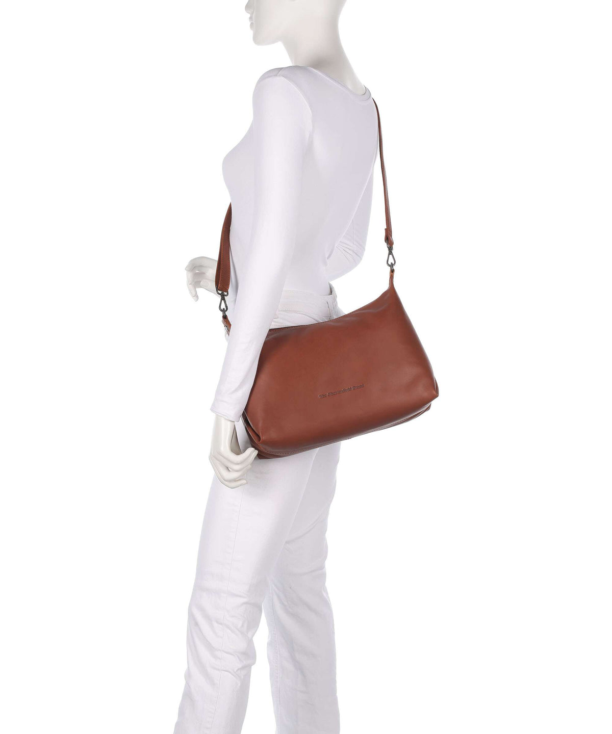 The Chesterfield Brand Wax Pull Up Cow Skara Hobo bag cognac