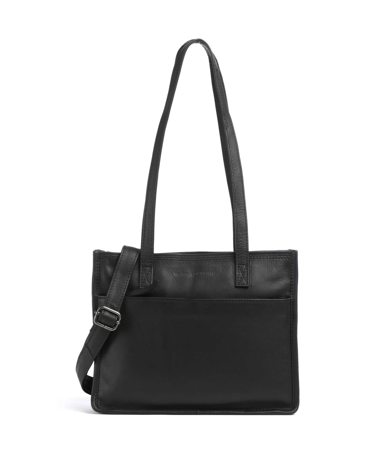 The Chesterfield Brand Wax Pull Up Cow Estella Tote bag black