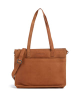 The Chesterfield Brand Wax Pull Up Cow Adana Shoppingväska cognac