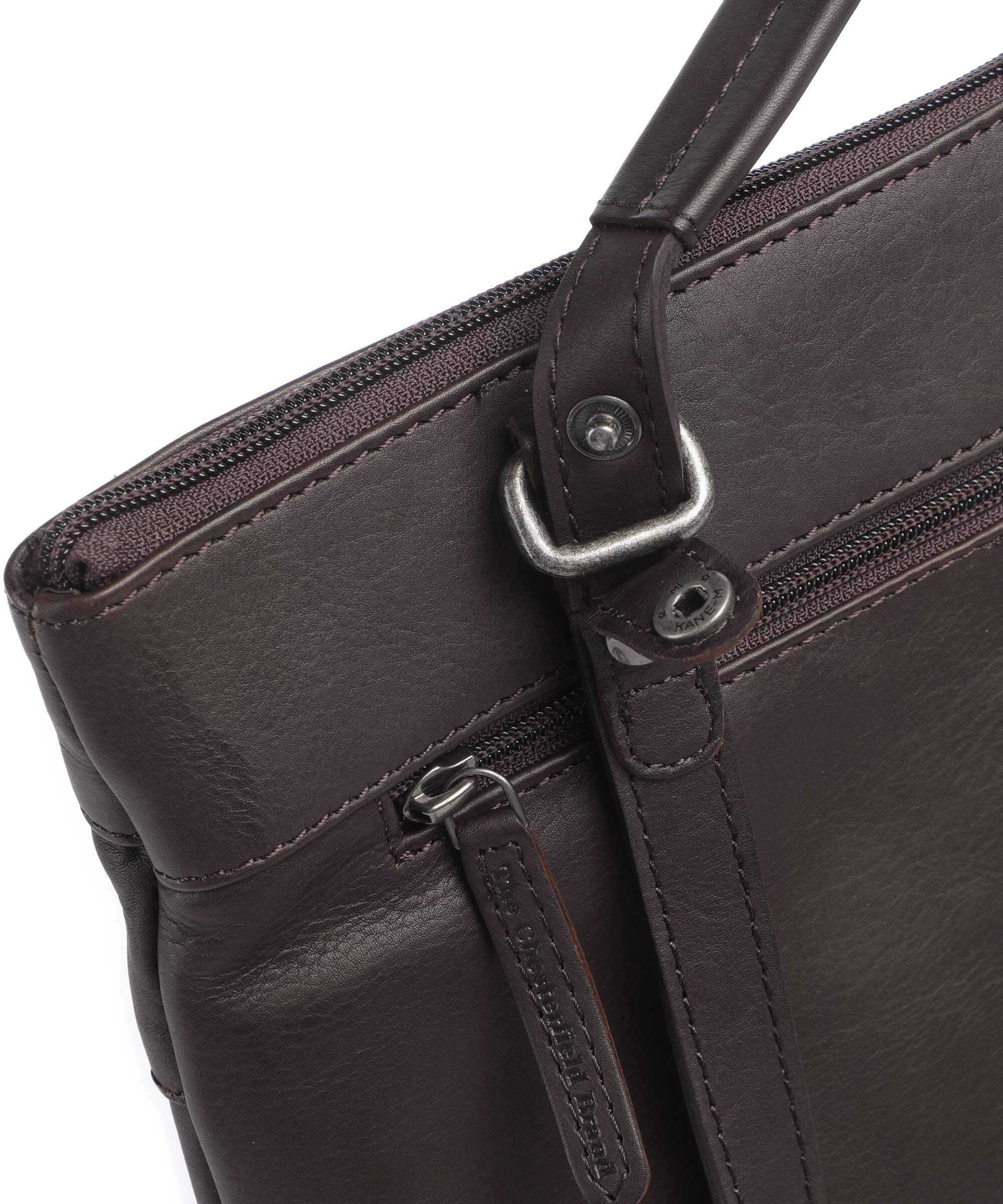 The Chesterfield Brand Wax Pull Up Cow Caldero Backpack brown