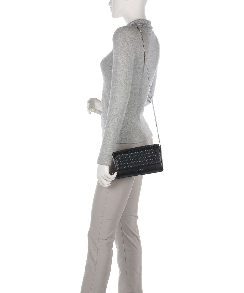 Calvin Klein Quilt Mini Crossbody bag ck black