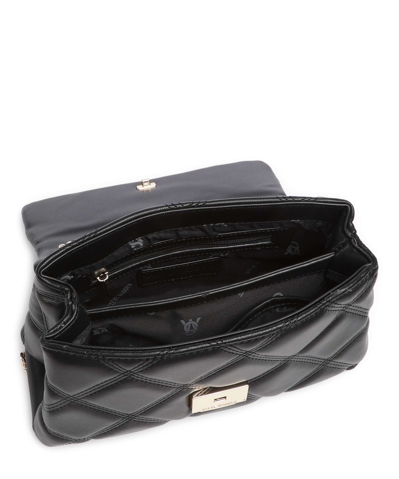 Steve Madden BVOLTURI Shoulder bag black/gold