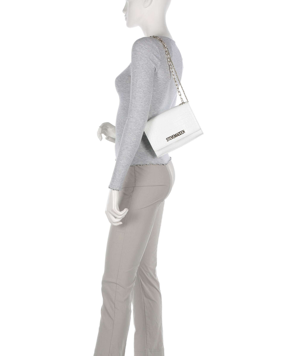 Steve Madden BRAYE Shoulder bag white