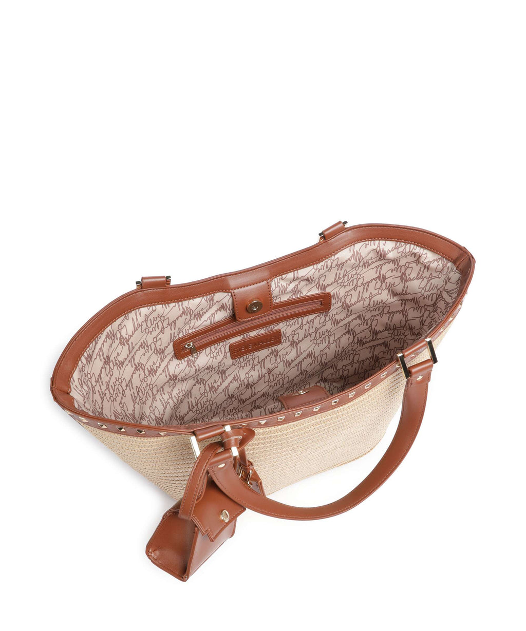 Steve Madden BAGULLA Tote bag cognac/natural