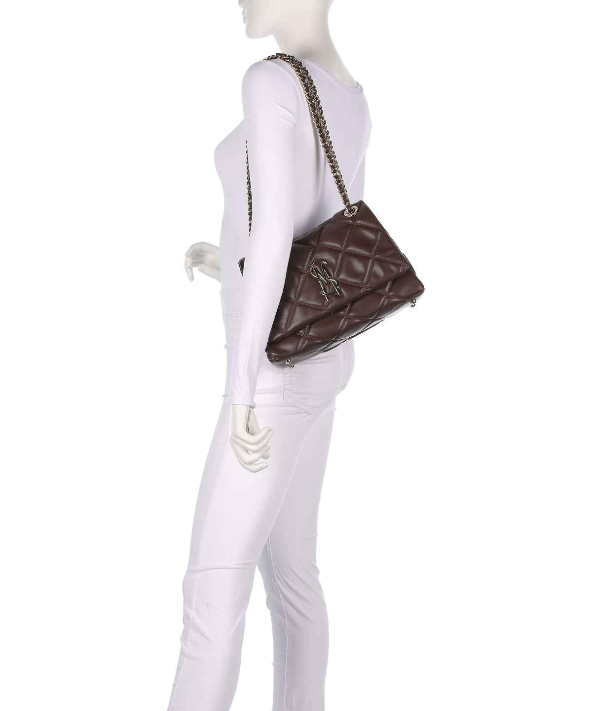Steve Madden BJOLENE Shoulder bag chocolate/gold