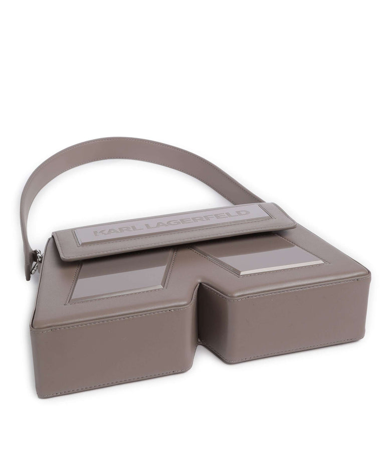 Karl Lagerfeld Ikon K Shoulder bag ash grey