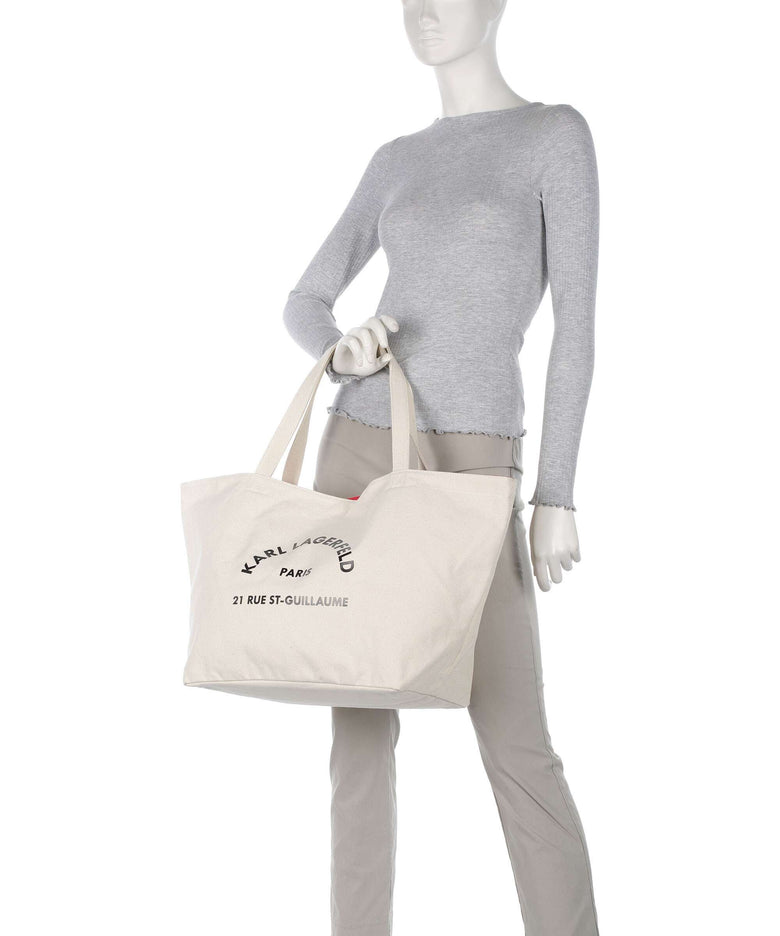 Karl Lagerfeld K/Rue St Guillaume Tote bag natural
