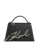 Karl Lagerfeld K/Signature 2.0 Medium Handväskor black/gold