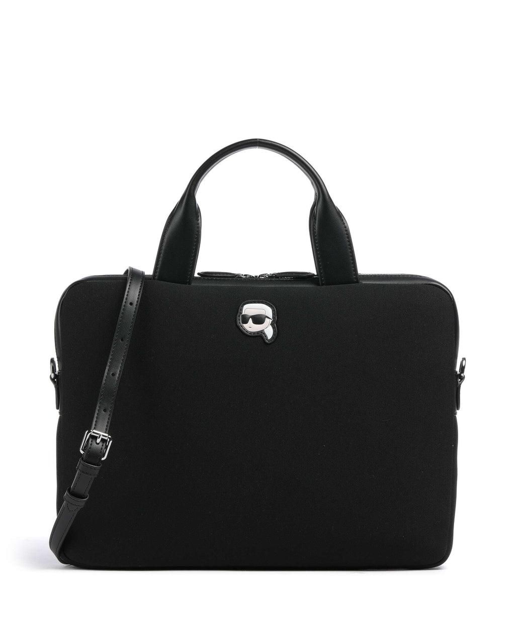 Karl Lagerfeld Ikon Laptop bag black