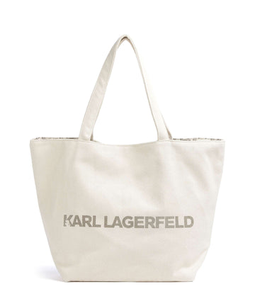 Karl Lagerfeld K/Monogram Shoppingväska natural