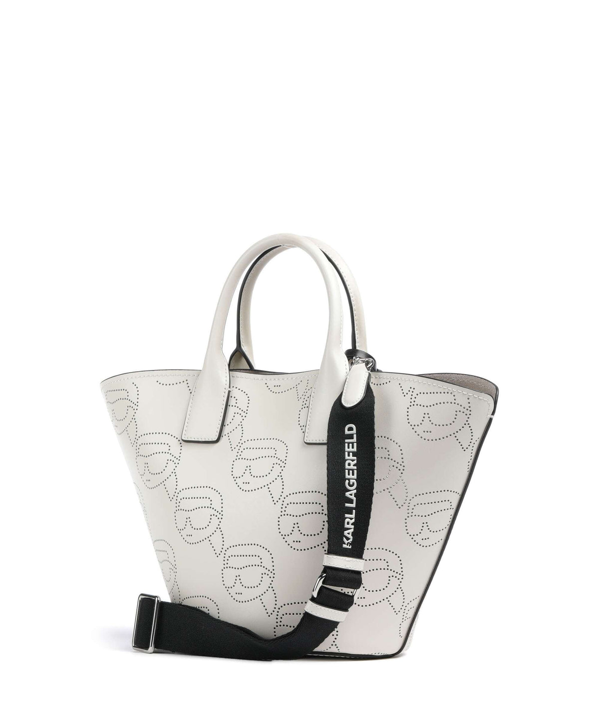Karl Lagerfeld K/Ikonik Handbag offwhite