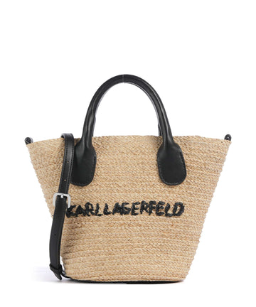 Karl Lagerfeld K/Essential Small Crossover väska natural