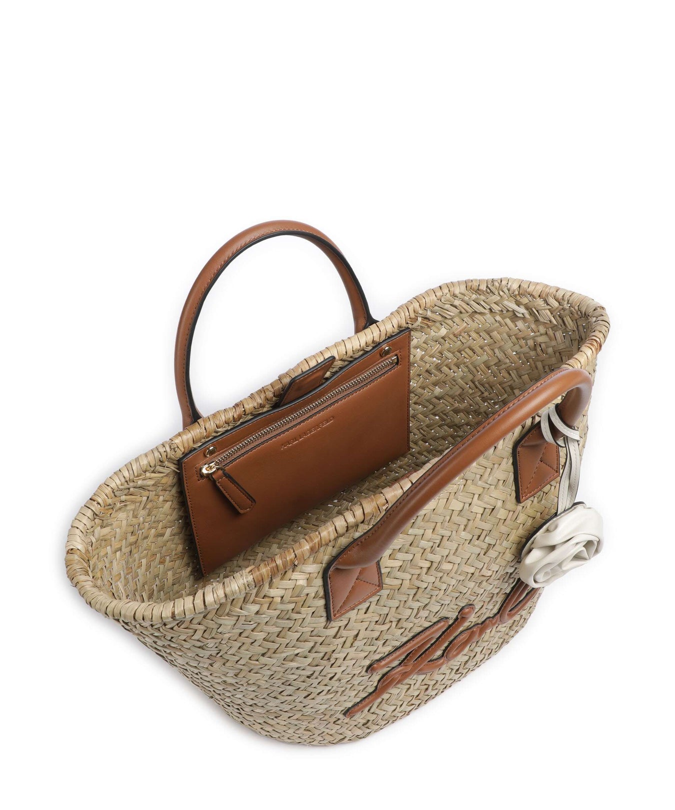 Karl Lagerfeld K/Signature Medium Handbag natural/tan