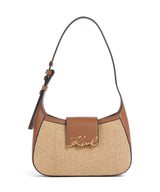 Karl Lagerfeld K/Signature Axelremsväska natural/tan