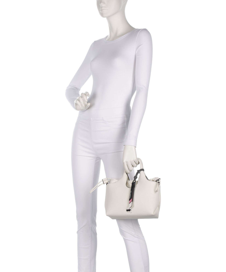 Karl Lagerfeld K/Ikon Small Handbag offwhite