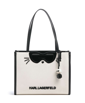 Karl Lagerfeld K/Ikon Choupette Shoppingväska natural