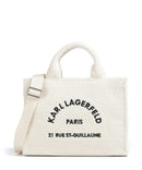 Karl Lagerfeld K/Rue St Guillaume Medium Handväskor off white