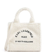 Karl Lagerfeld K/Rue St Guillaume Mini Crossover väska off white