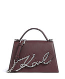Karl Lagerfeld K/Signature 2.0 Medium Handväskor windsor/burgundy