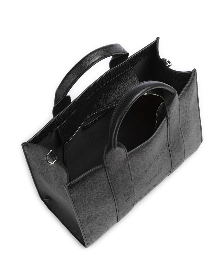 Karl Lagerfeld K/Rue St Guillaume Medium Handbag black