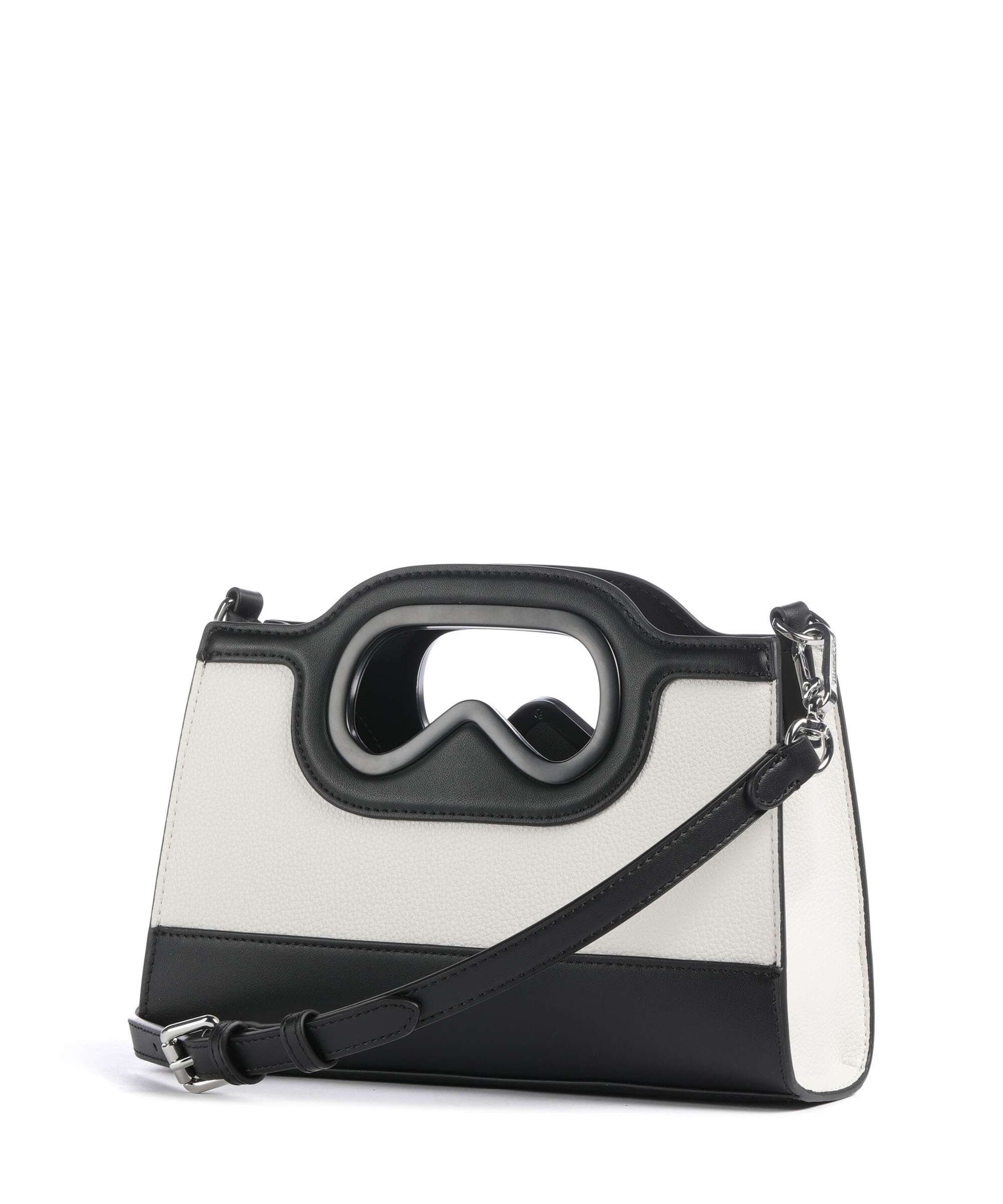 Karl Lagerfeld K/Aviator Mini Crossbody bag white/black