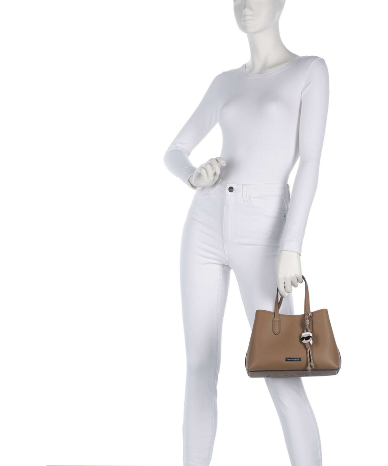 Karl Lagerfeld Ikon Small Handbag mushroom brown