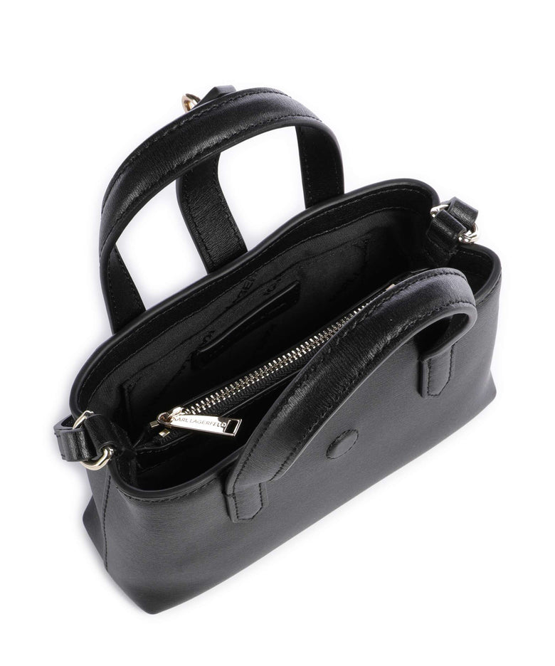 Karl Lagerfeld K/Autograph Padlock Crossbody bag black/gold