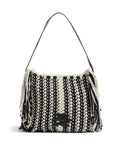 Karl Lagerfeld K/Autograph Hobo bag black/white