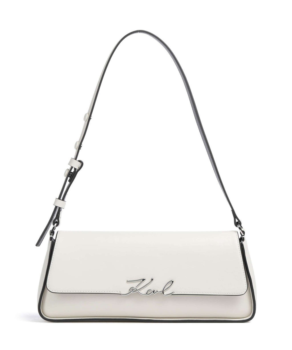 Karl Lagerfeld K/Signature Shoulder bag off white