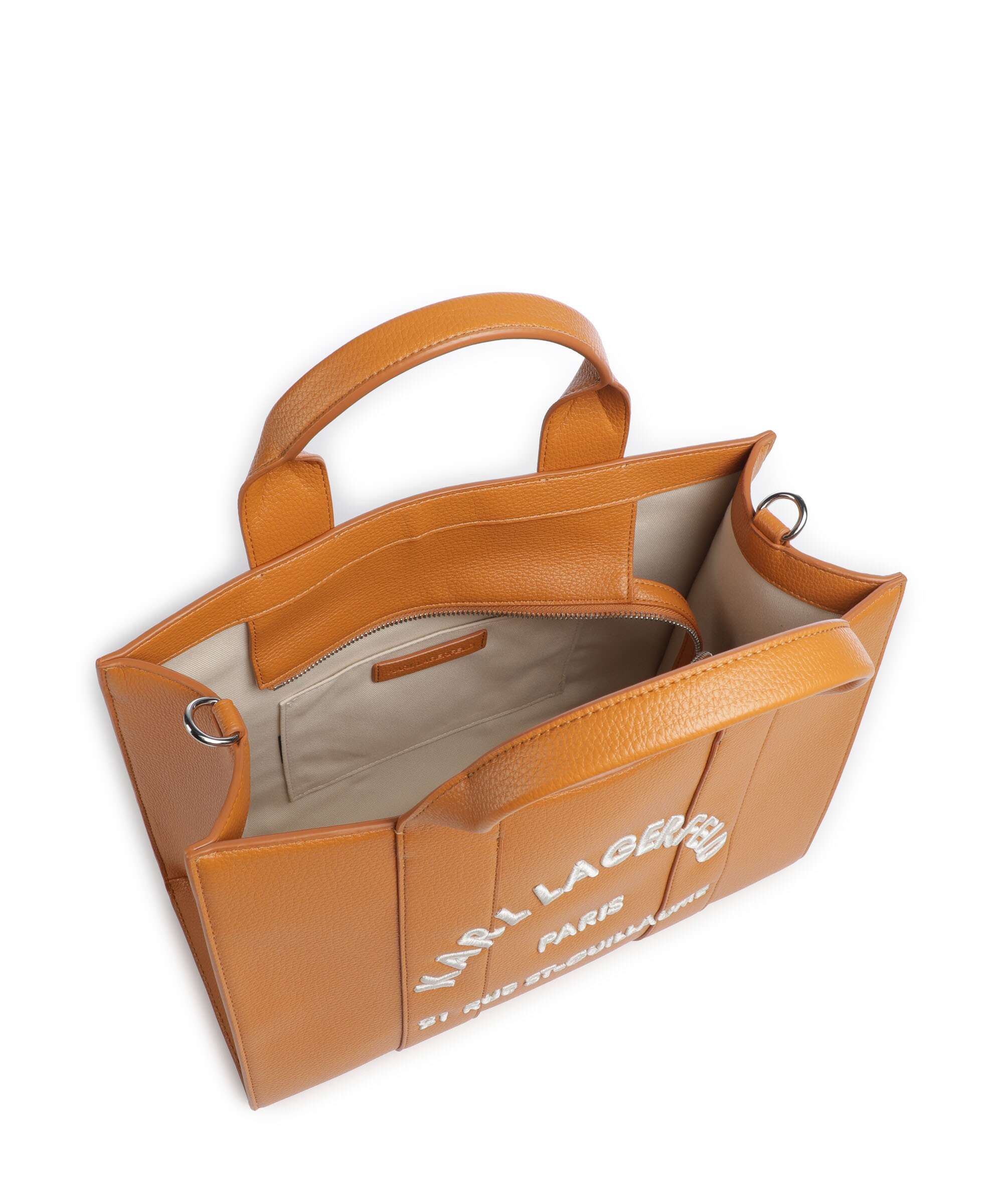 Karl Lagerfeld K/Rue St Guillaume Medium Handbag dark orange/sienna