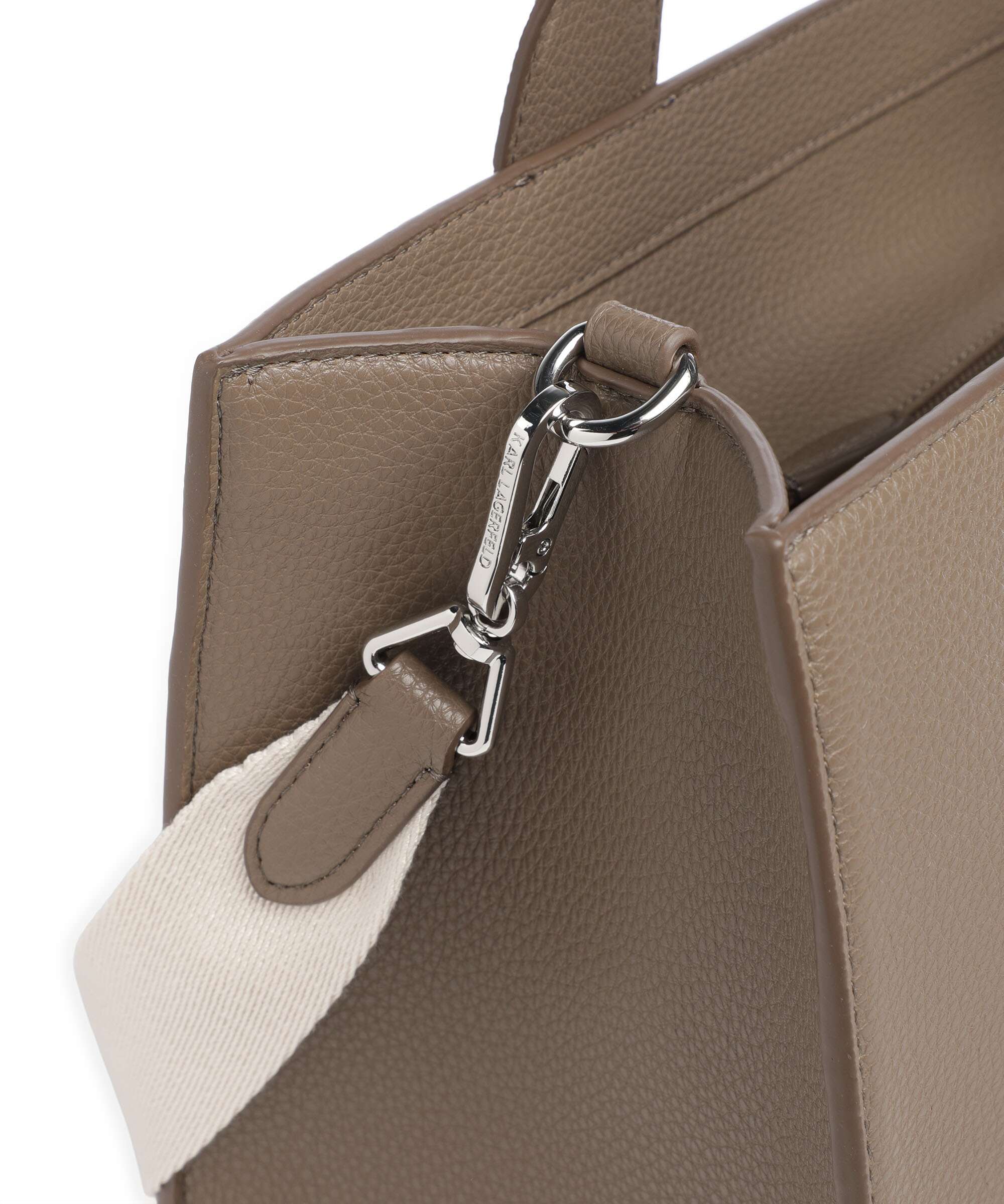 Karl Lagerfeld K/Rue St Guillaume Medium Handbag dark taupe