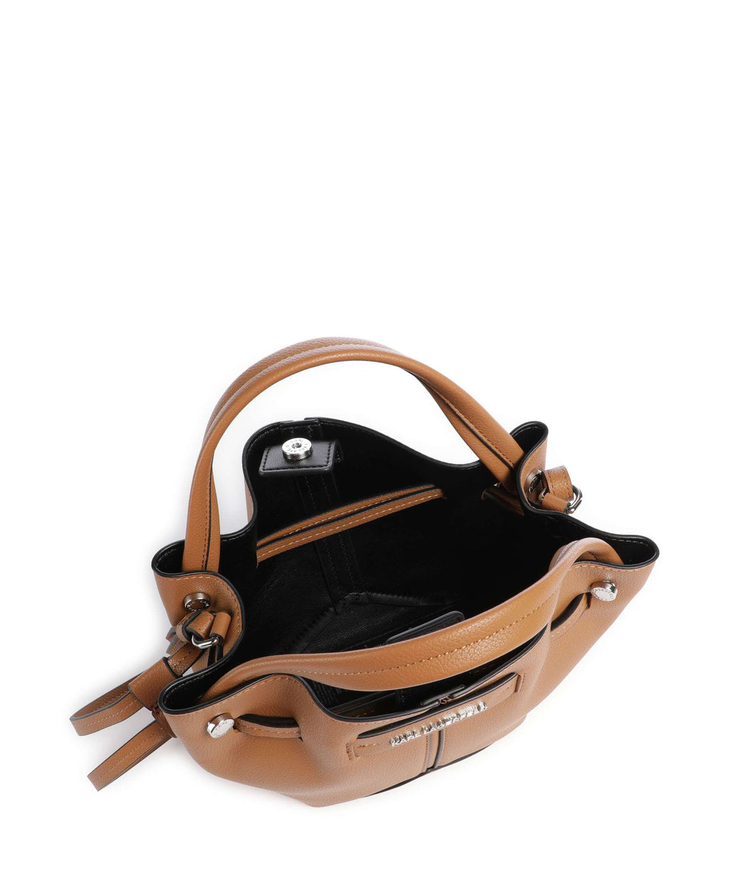 Karl Lagerfeld K/Pierced Mini Handbag caramel