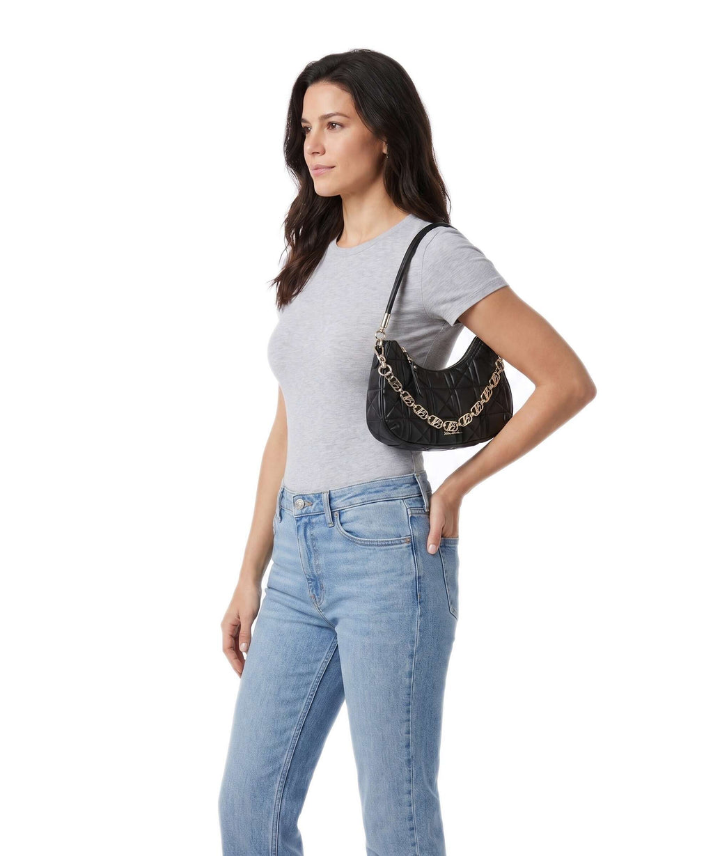Steve Madden BSLOANE Shoulder bag black/gold