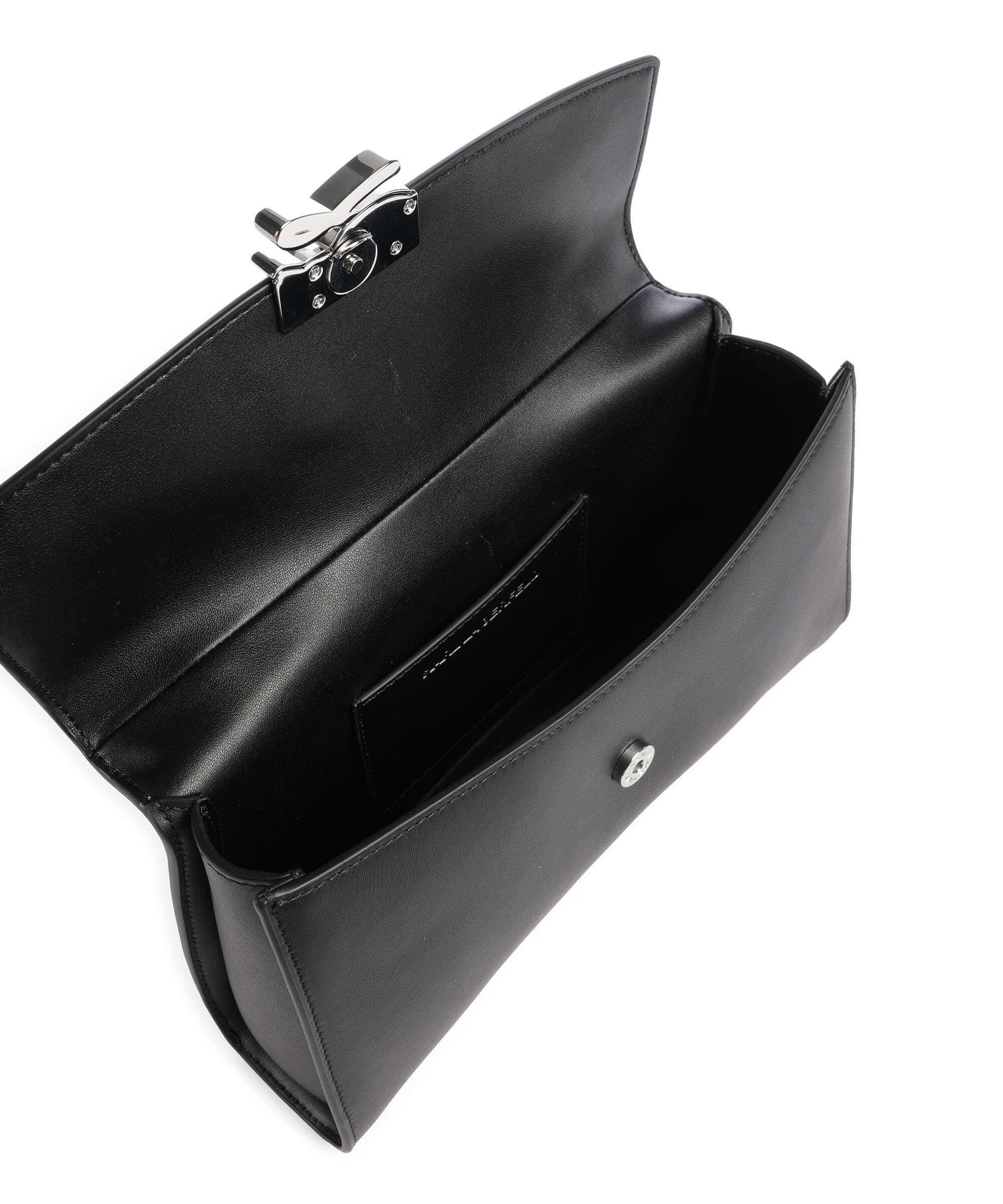 Karl Lagerfeld K/Autograph Twist Crossbody bag black/white
