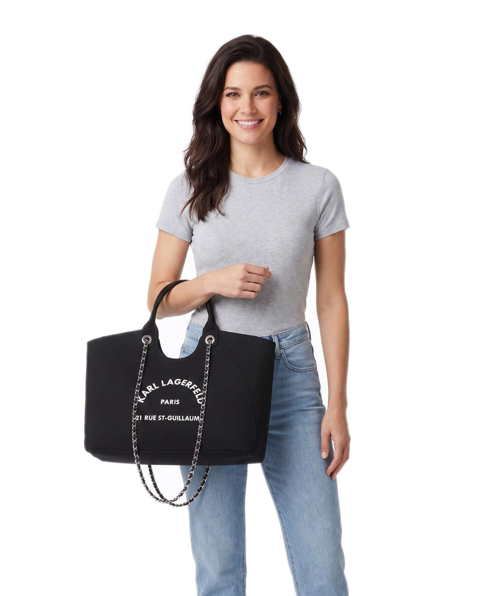 Karl Lagerfeld K/Rue St Guillaume Tote bag black