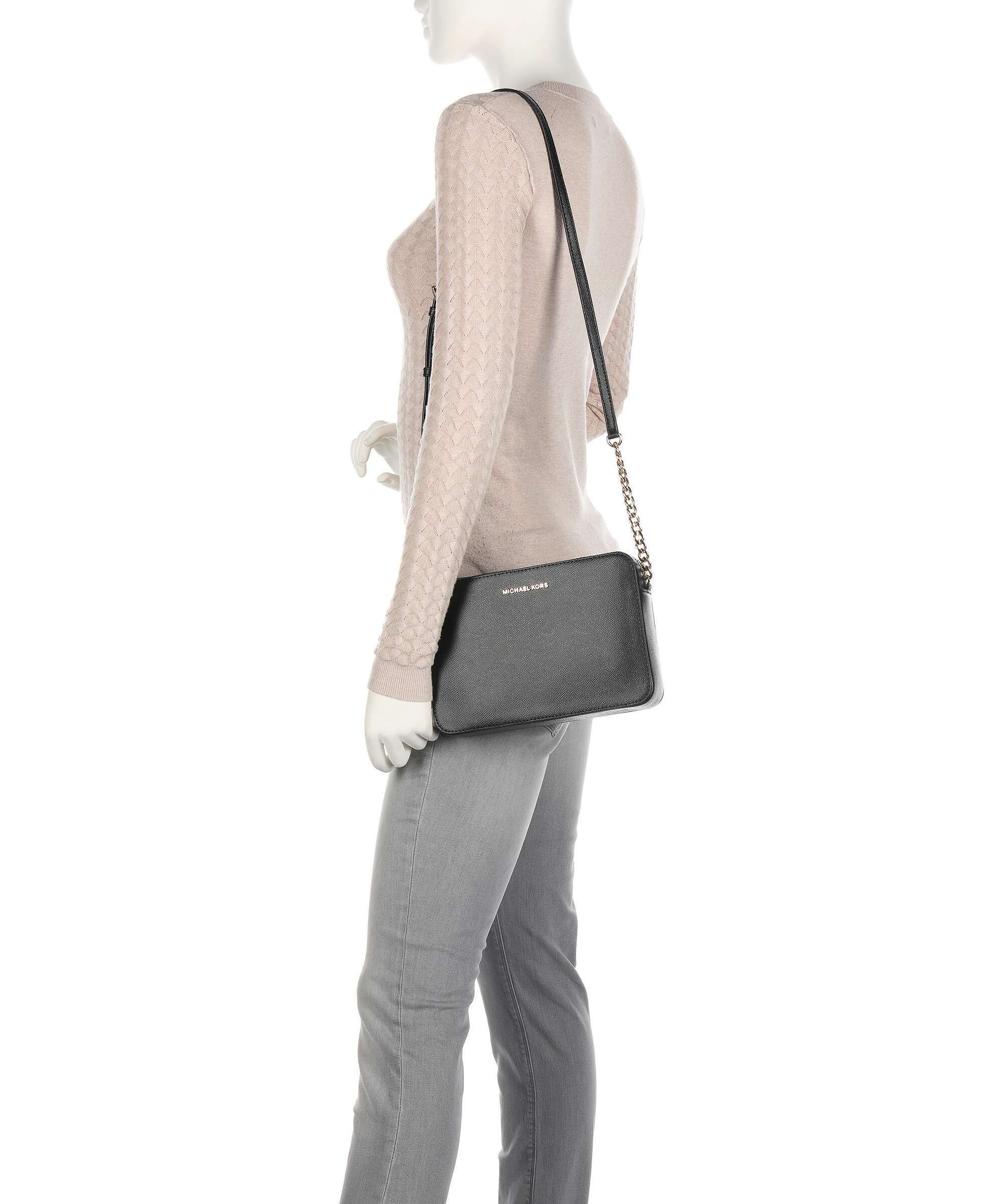 Michael Kors Jet Set Crossbody bag black