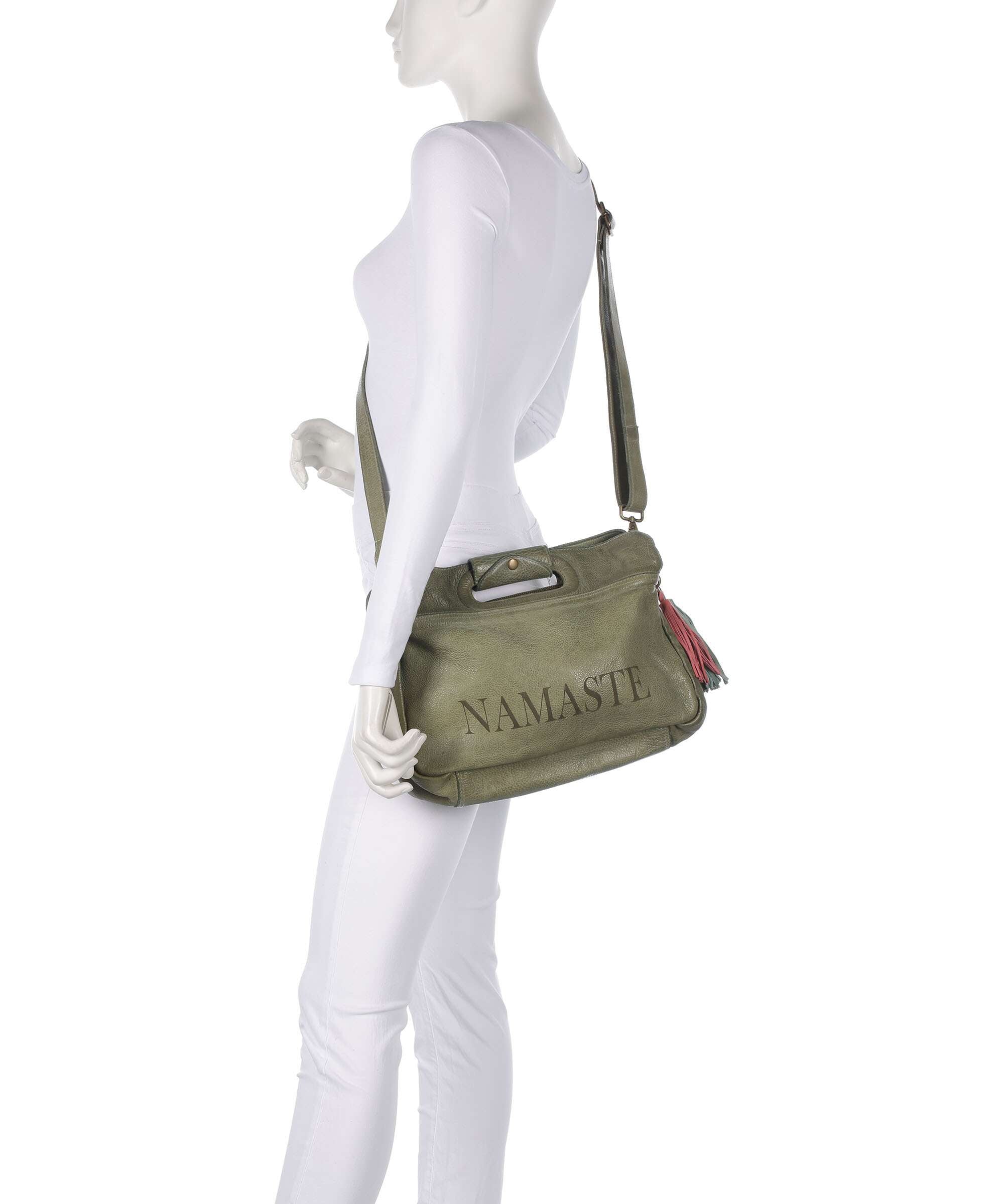 Taschendieb Wien Freundgasse 3 Crossbody bag green leaf