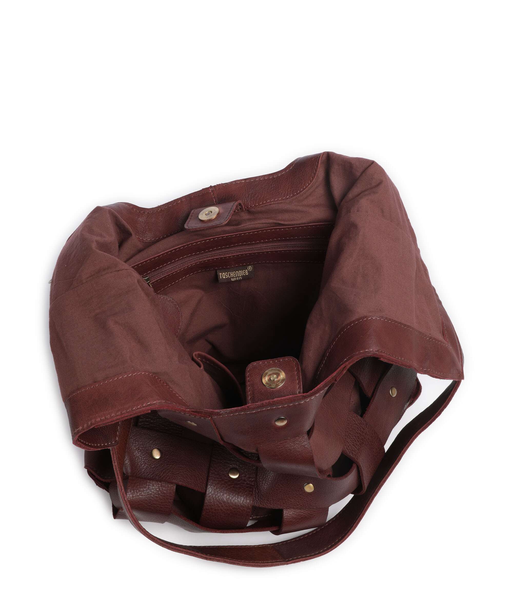 Taschendieb Wien Griesgasse 4 Tote bag brown brandy