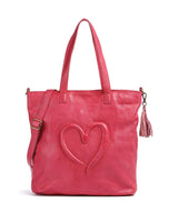 Taschendieb Wien Herzweg 1 Shoppingväska pink love